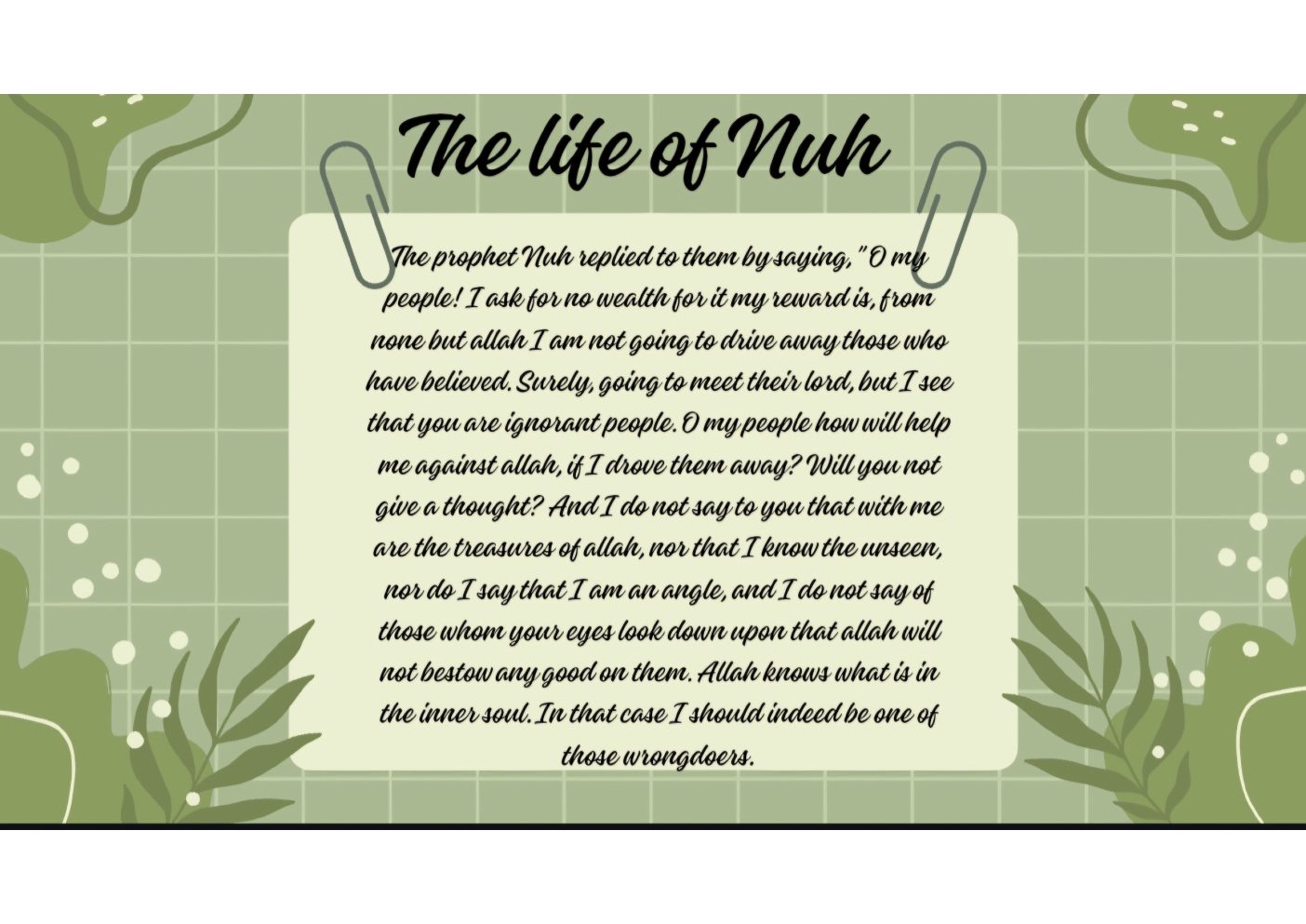 Student Presentation 1 slide 3
